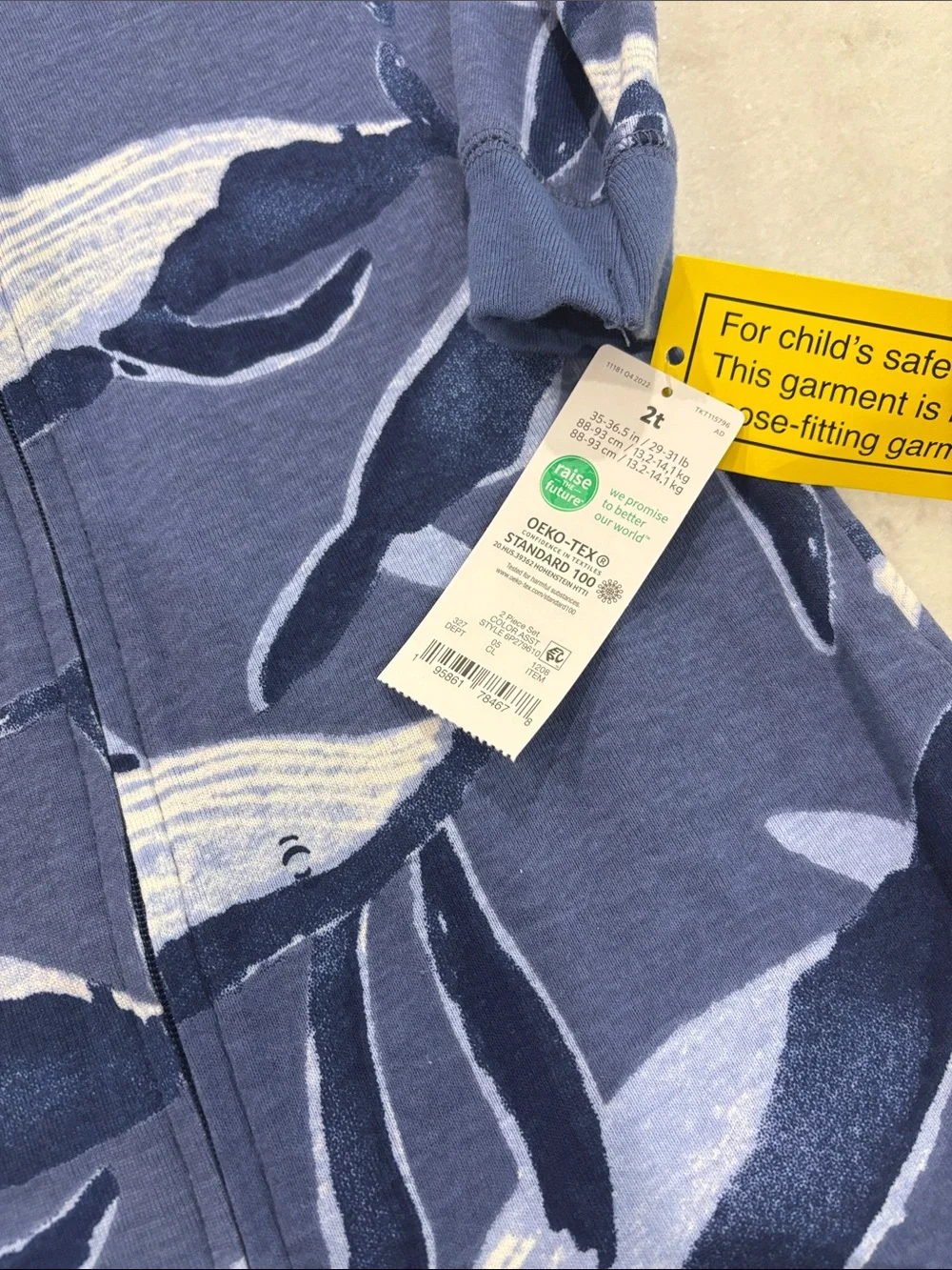 Toddler boy one piece sleepy- 2t new